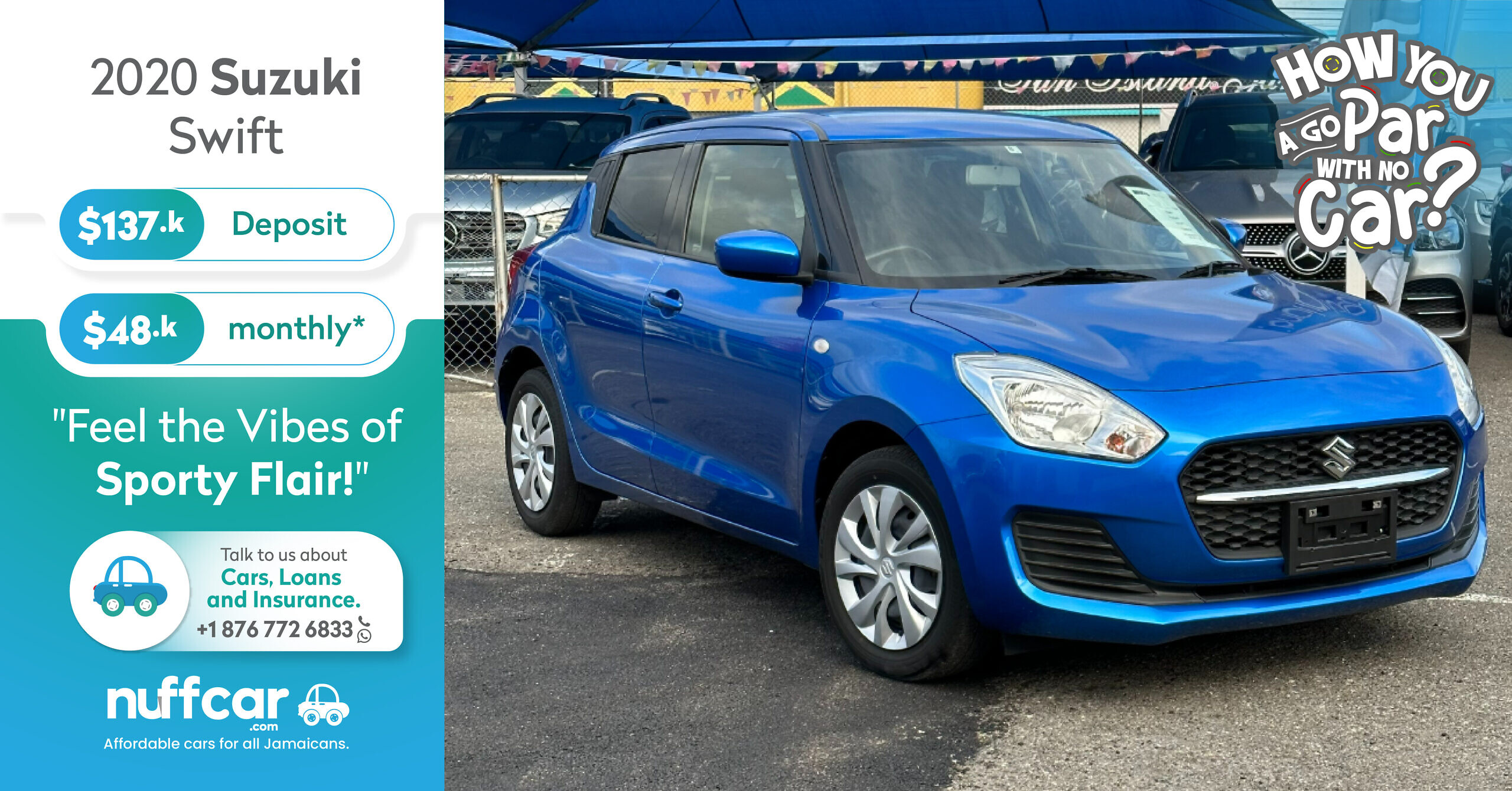 2020 Suzuki Swift – Get a Fast n Easy Low Deposit Car Loan
